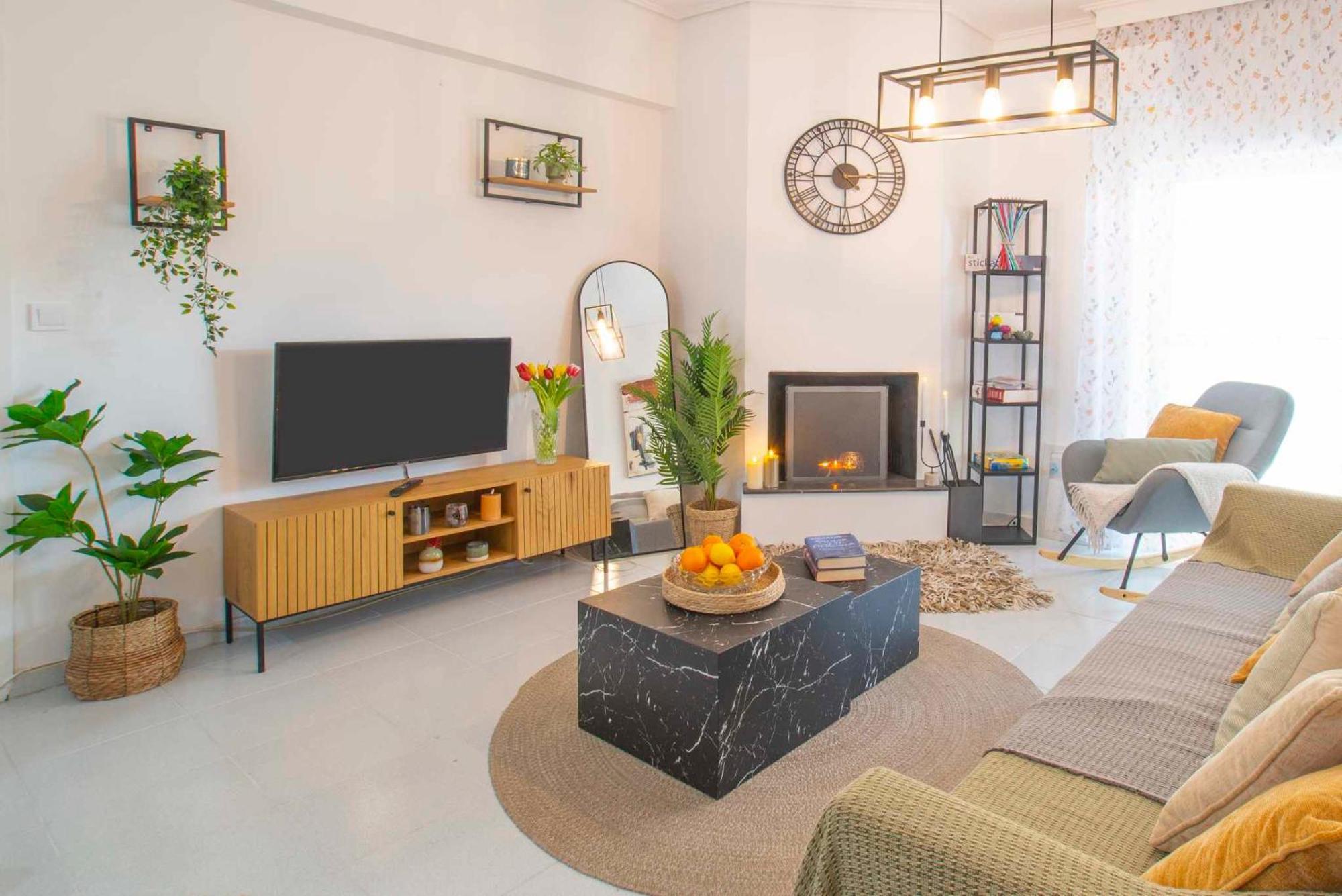 Top Floor Apartment In Chalkís 外观 照片