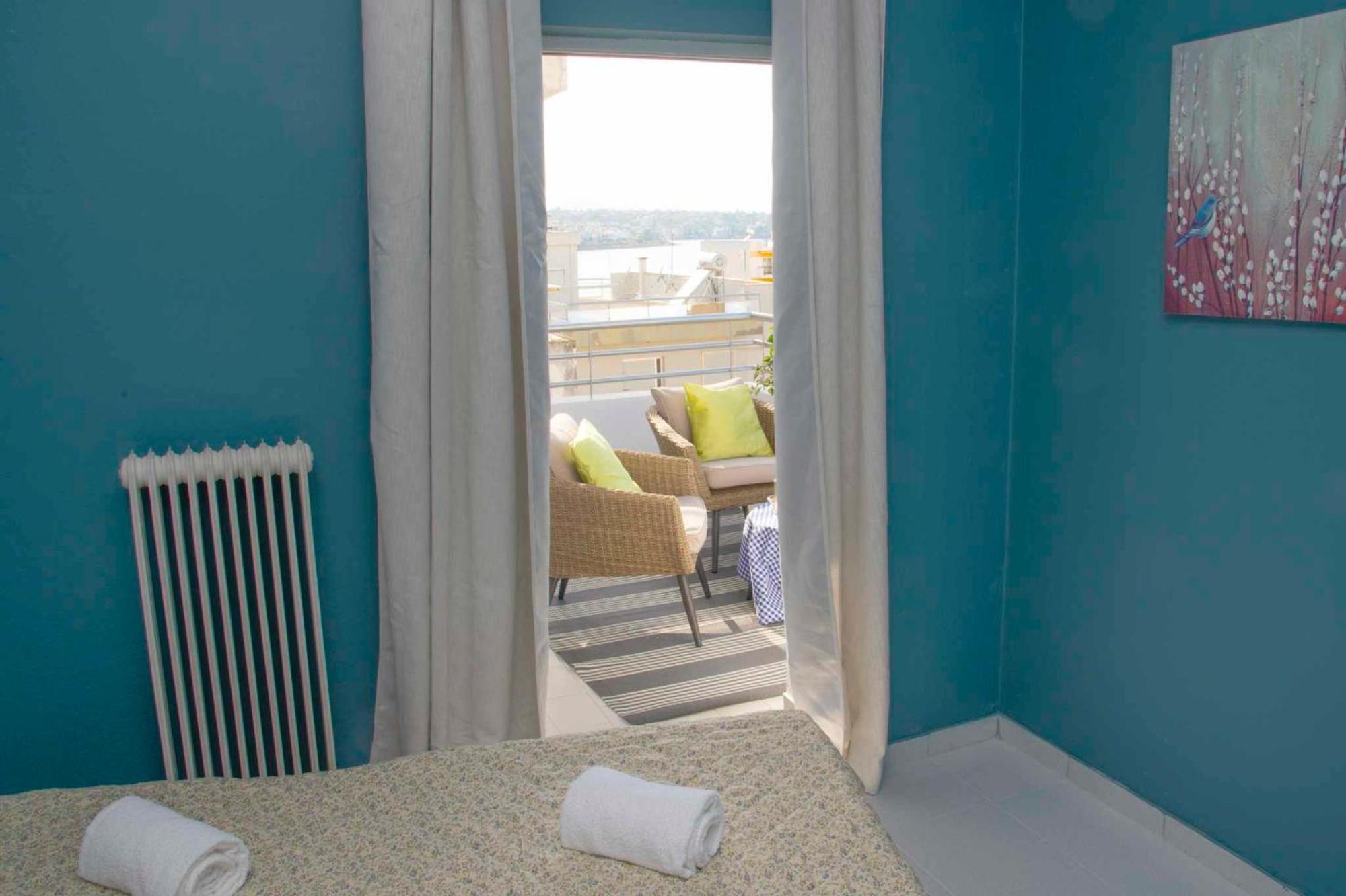 Top Floor Apartment In Chalkís 外观 照片