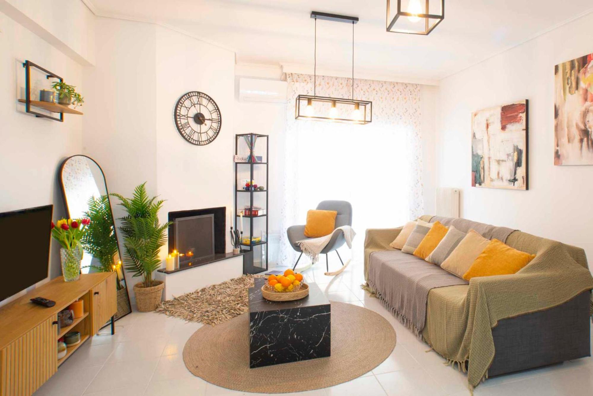 Top Floor Apartment In Chalkís 外观 照片