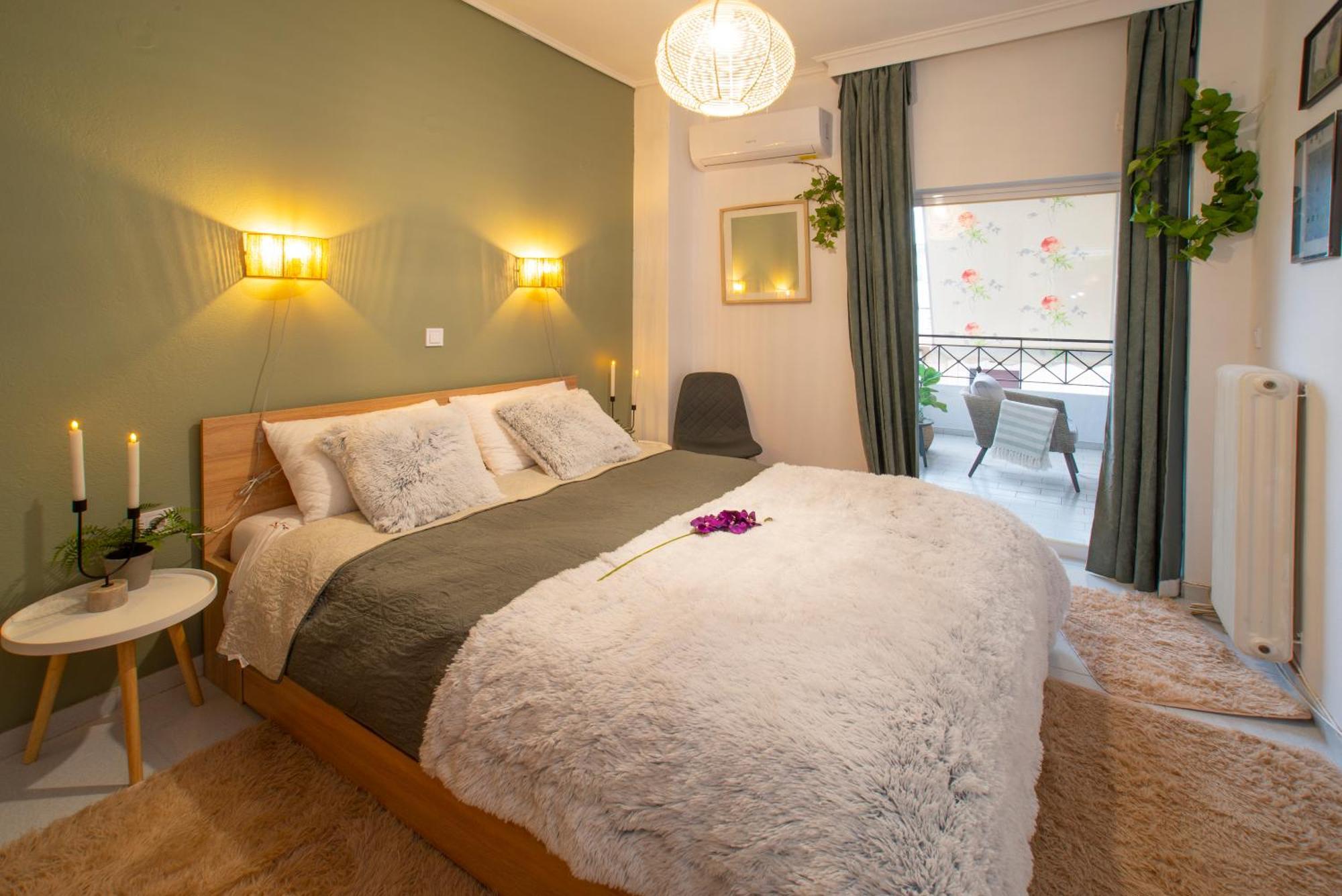 Top Floor Apartment In Chalkís 外观 照片